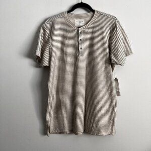 Sol Angeles Henley stripe T-Shirt